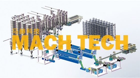 Integrated Digital Mixing Center Solution For Rubber Tires Industry