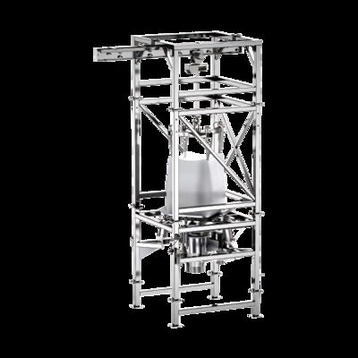 Space Saving Raw Materials Unloading System Bulk Materials Big Bag Unloading Station