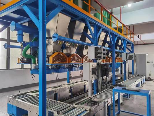 Powder Mixer Mixing Equipment Plastic Machinery Extruder Machine Plastic Industry Automatic Feeding Dosing Mixing Conveying System for PVC Pipe Window Profile